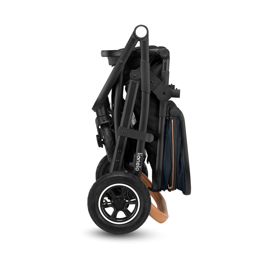 Lionelo - AMBER 2-in-1 Convertible Stroller Navy Blue