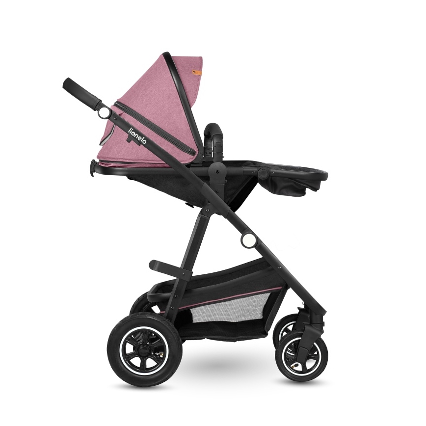 Lionelo - AMBER 2-in-1 Convertible Stroller Pink Rose