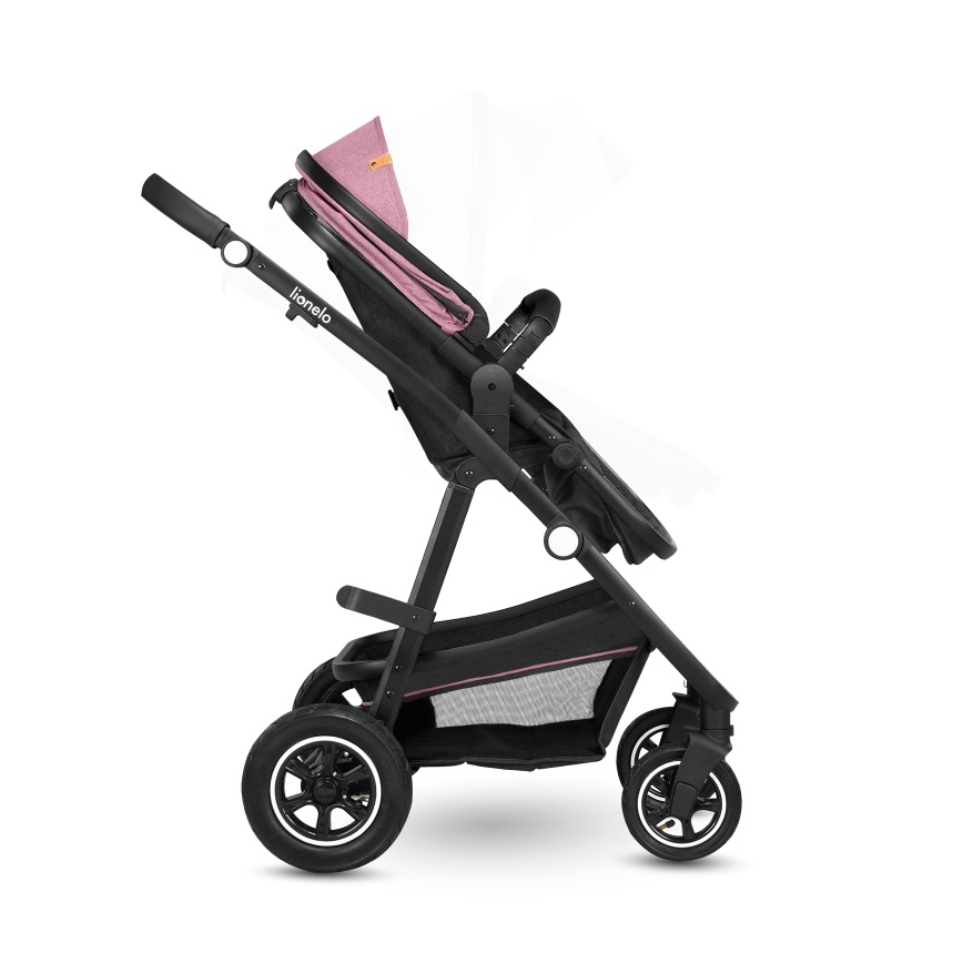 Lionelo - AMBER 2-in-1 Convertible Stroller Pink Rose