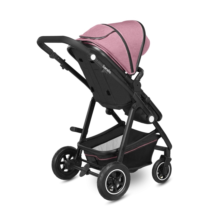 Lionelo - AMBER 2-in-1 Convertible Stroller Pink Rose