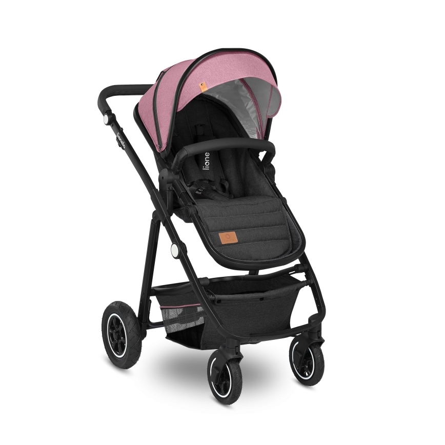 Lionelo - AMBER 2-in-1 Convertible Stroller Pink Rose