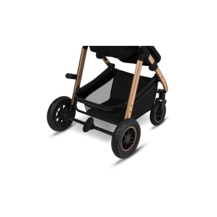 Lionelo - AMBER 3-in-1 Combination Stroller, Black Onyx