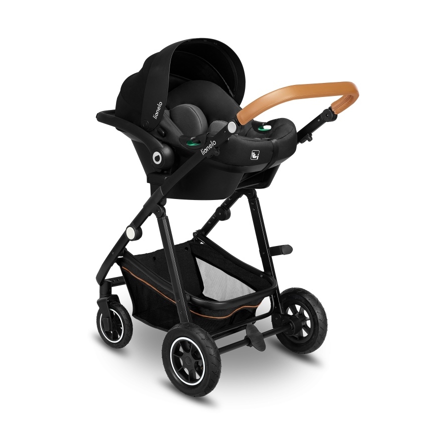 Lionelo - AMBER 3-in-1 Combination Stroller Grey Graphite