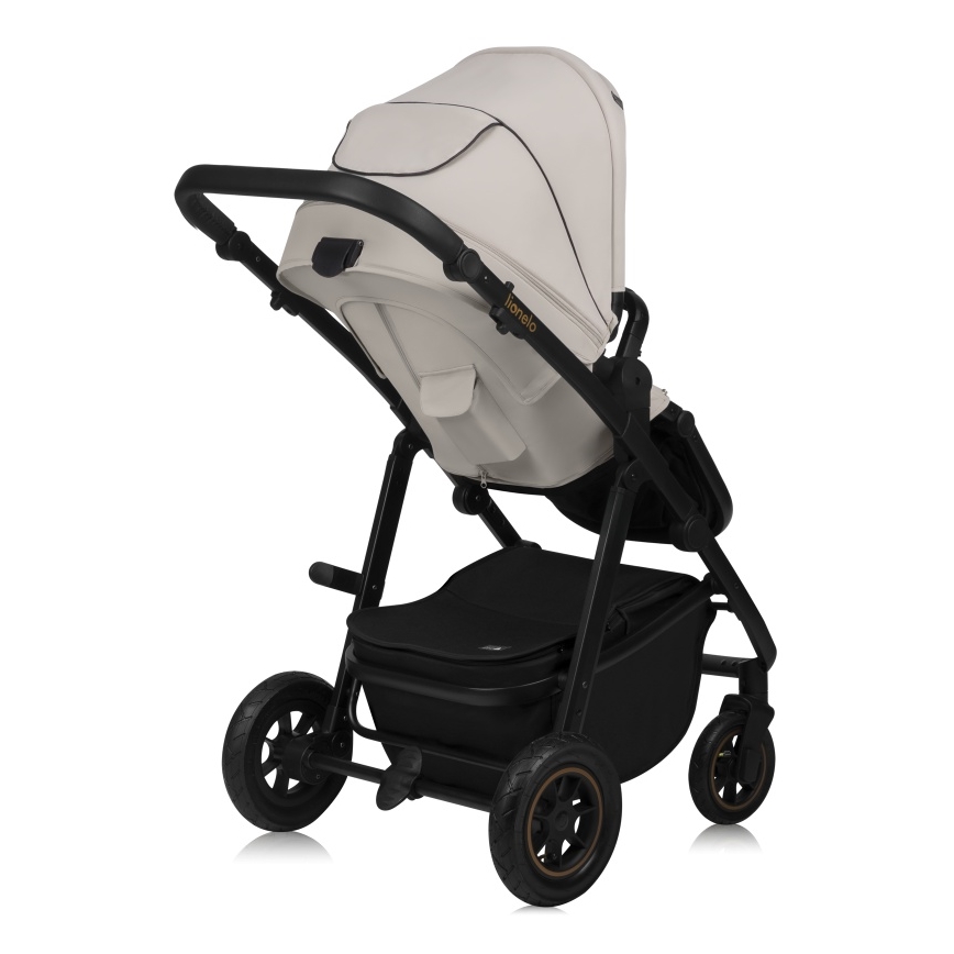 Lionelo - AMBER PLUS 2-in-1 combination stroller Beige Sand