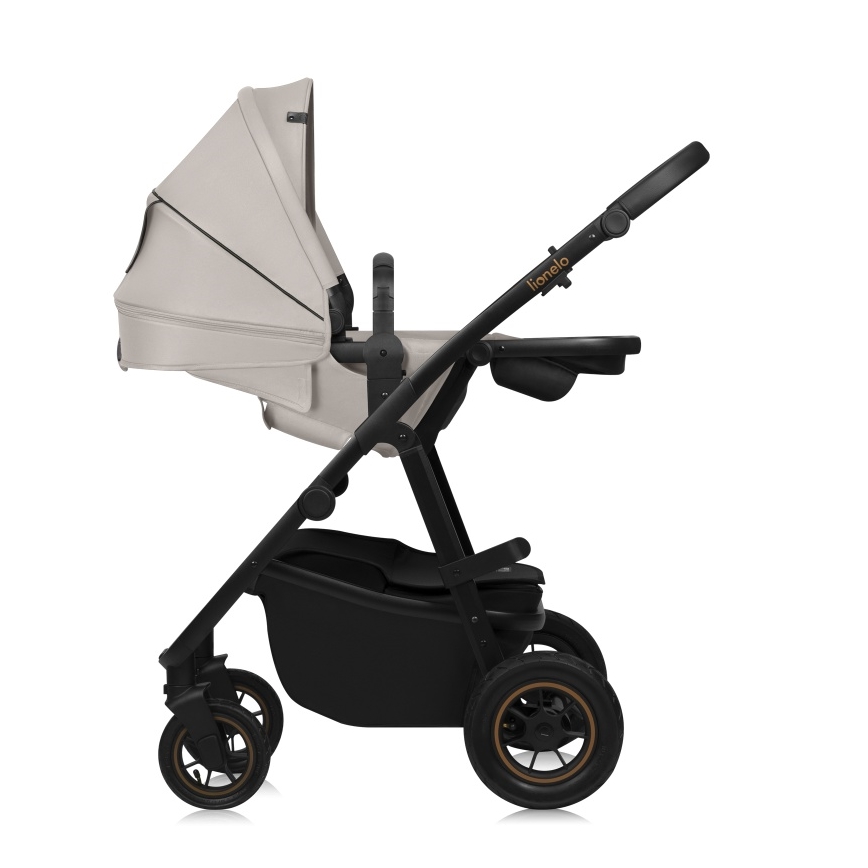 Lionelo - AMBER PLUS 2-in-1 combination stroller Beige Sand