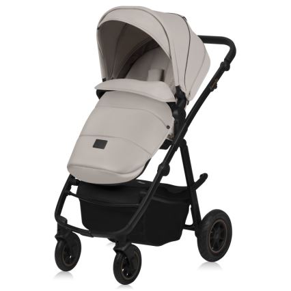Lionelo - AMBER PLUS 2-in-1 combination stroller Beige Sand