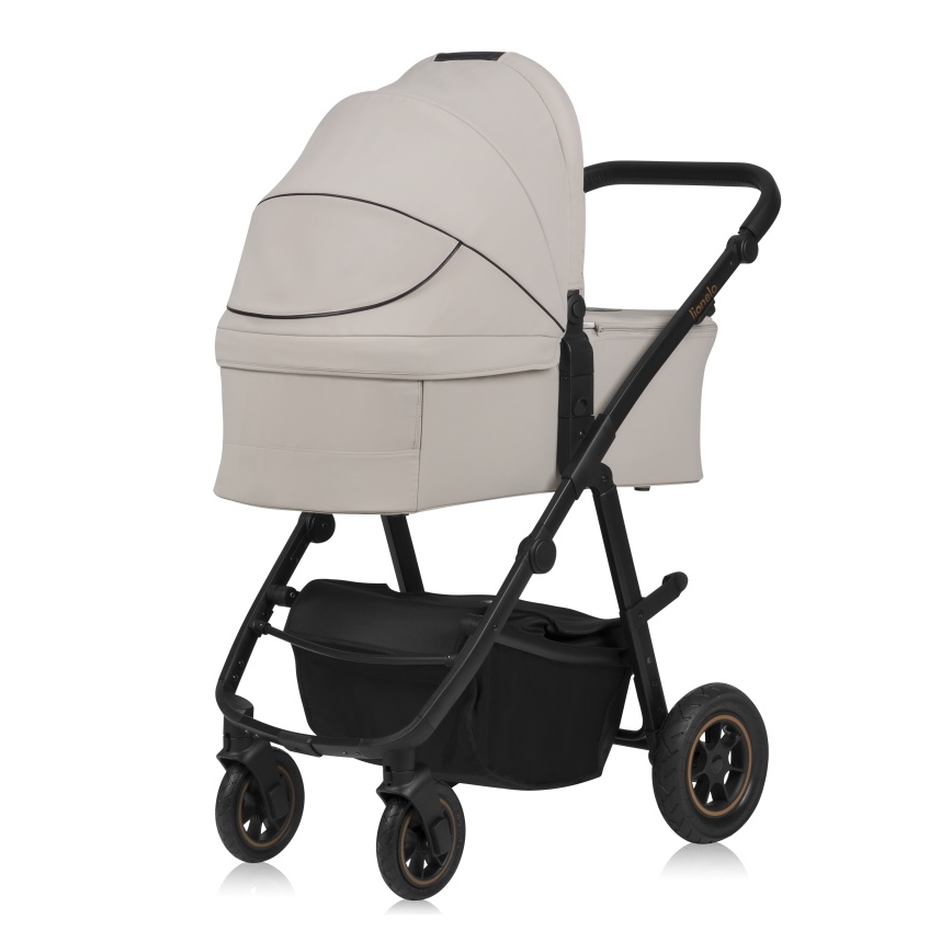 Lionelo - AMBER PLUS 2-in-1 combination stroller Beige Sand