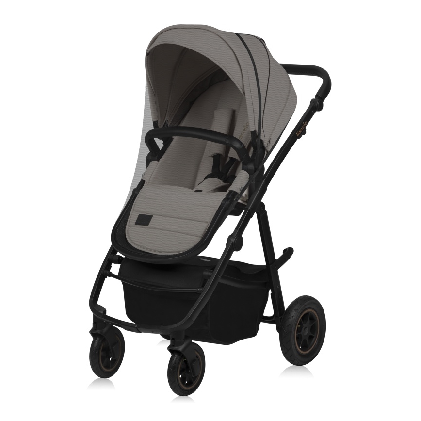 Lionelo - AMBER PLUS 2-in-1 combination stroller Beige Sand