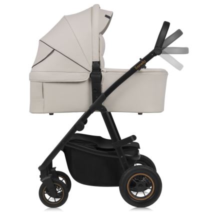 Lionelo - AMBER PLUS 2-in-1 combination stroller Beige Sand