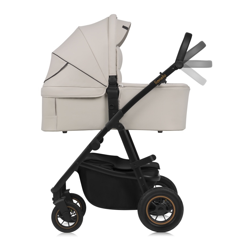 Lionelo - AMBER PLUS 2-in-1 combination stroller Beige Sand