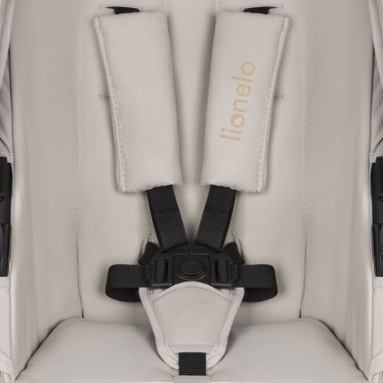 Lionelo - AMBER PLUS 2-in-1 combination stroller Beige Sand