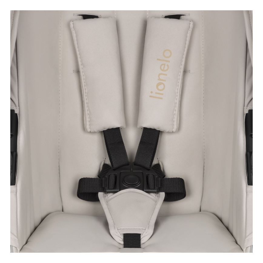 Lionelo - AMBER PLUS 2-in-1 combination stroller Beige Sand