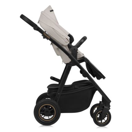 Lionelo - AMBER PLUS 2-in-1 combination stroller Beige Sand