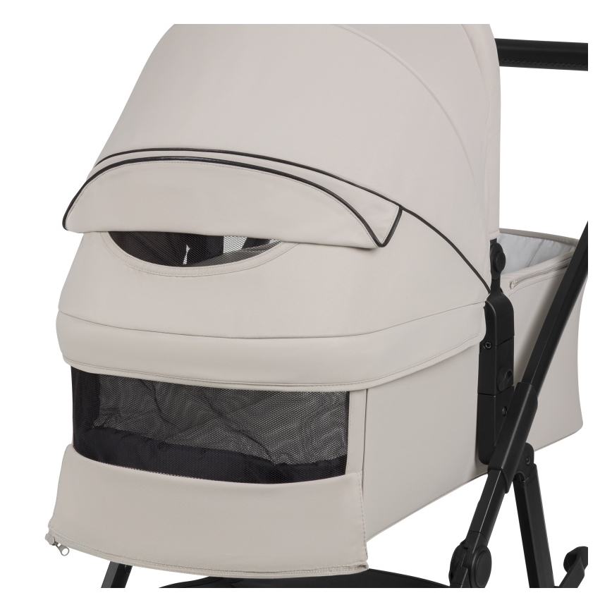 Lionelo - AMBER PLUS 2-in-1 combination stroller Beige Sand