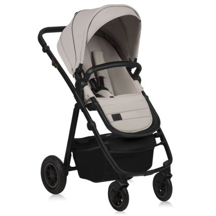 Lionelo - AMBER PLUS 2-in-1 combination stroller Beige Sand