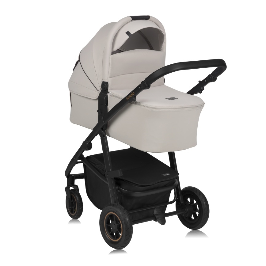 Lionelo - AMBER PLUS 2-in-1 combination stroller Beige Sand