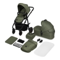 Lionelo - AMBER PLUS 2-in-1 Combo Stroller, Green Forest