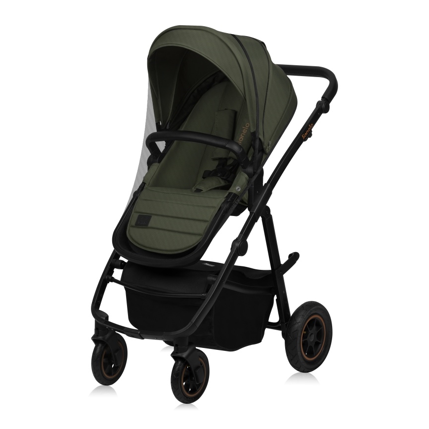 Lionelo - AMBER PLUS 2-in-1 Combo Stroller, Green Forest