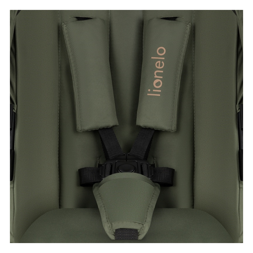 Lionelo - AMBER PLUS 2-in-1 Combo Stroller, Green Forest