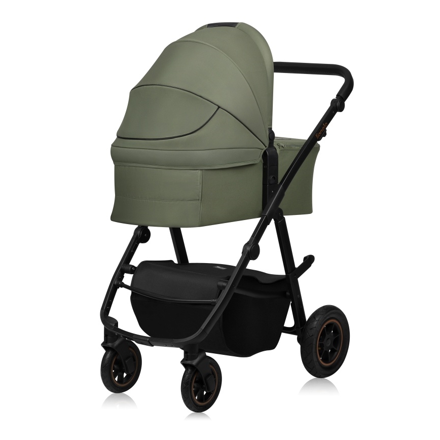Lionelo - AMBER PLUS 2-in-1 Combo Stroller, Green Forest