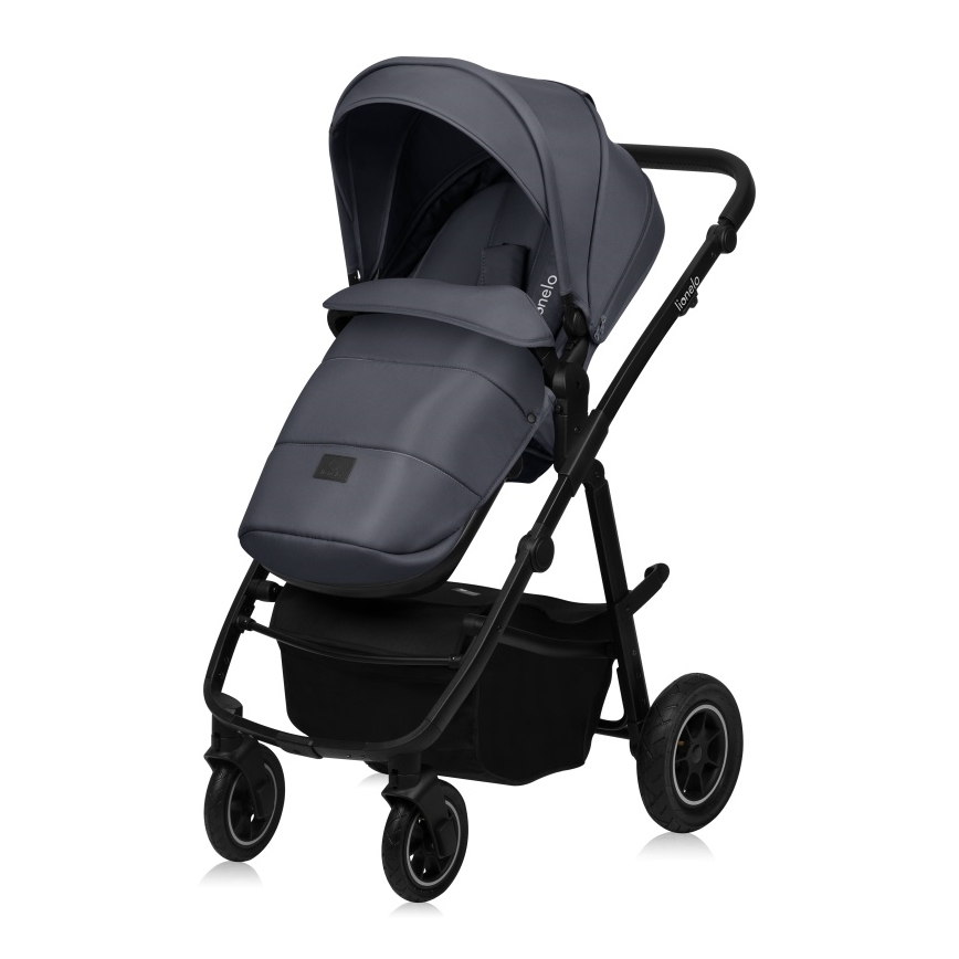 Lionelo - AMBER PLUS 2-in-1 Combo Stroller, Grey Graphite