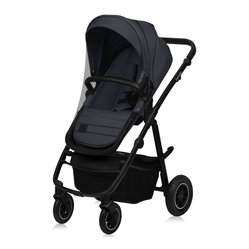 Lionelo - AMBER PLUS 2-in-1 Combo Stroller, Grey Graphite