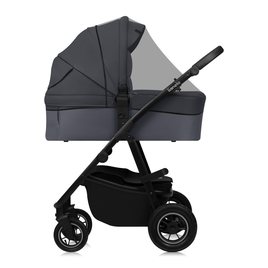 Lionelo - AMBER PLUS 2-in-1 Combo Stroller, Grey Graphite
