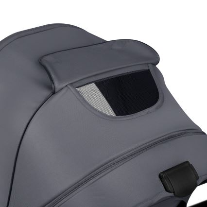 Lionelo - AMBER PLUS 2-in-1 Combo Stroller, Grey Graphite