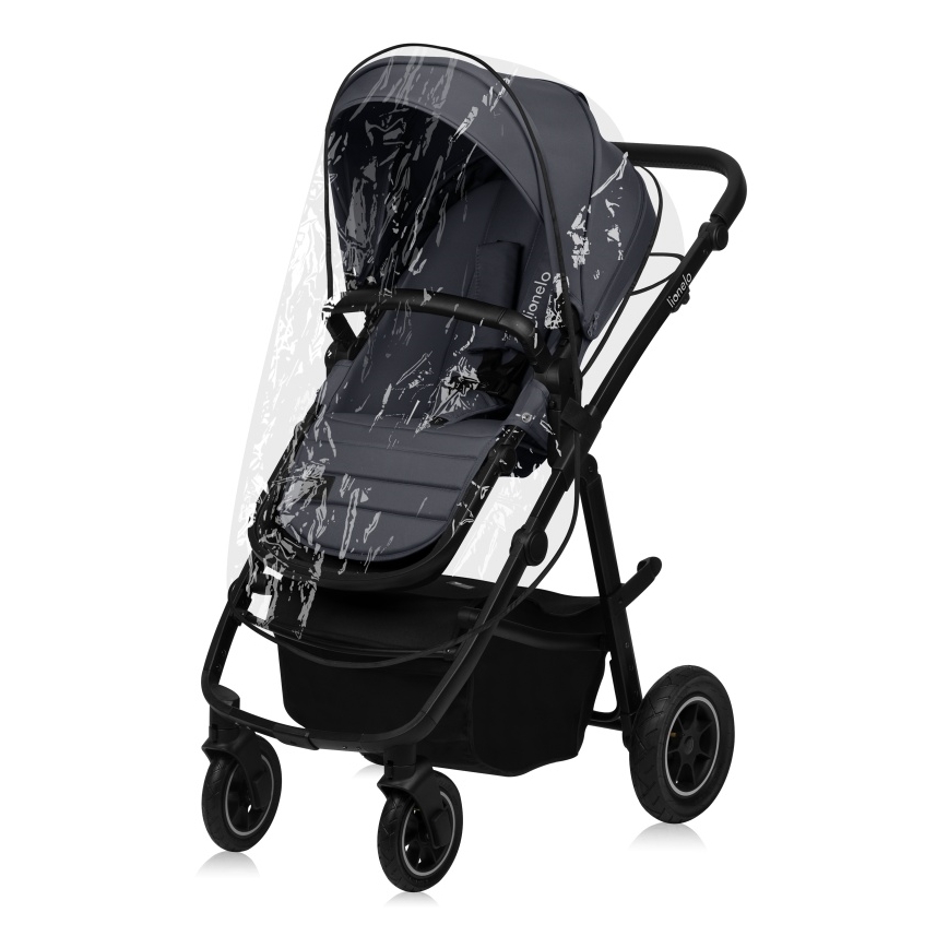 Lionelo - AMBER PLUS 2-in-1 Convertible Stroller Grey Graphite