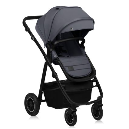 Lionelo - AMBER PLUS 2-in-1 Convertible Stroller Grey Graphite