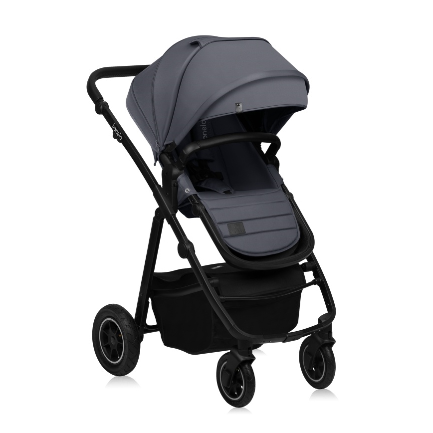 Lionelo - AMBER PLUS 2-in-1 Convertible Stroller Grey Graphite