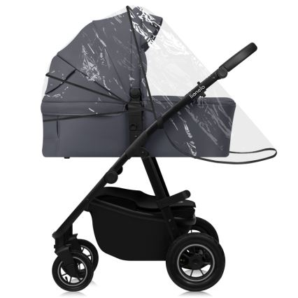 Lionelo - AMBER PLUS 2-in-1 Convertible Stroller Grey Graphite