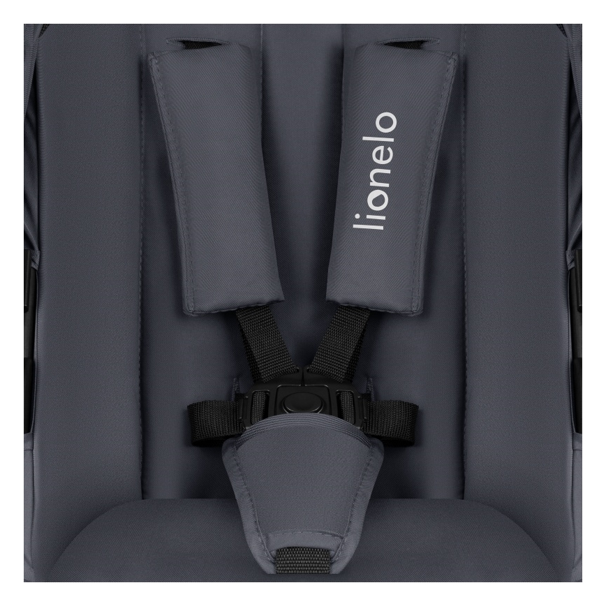 Lionelo - AMBER PLUS 2-in-1 Convertible Stroller Grey Graphite