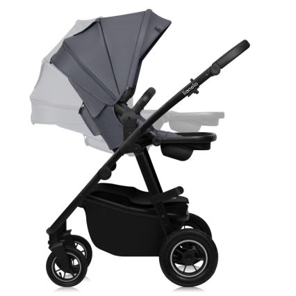 Lionelo - AMBER PLUS 2-in-1 Convertible Stroller Grey Graphite