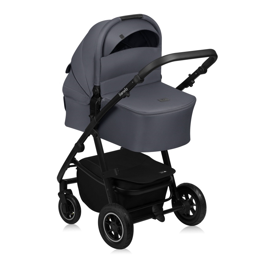 Lionelo - AMBER PLUS 2-in-1 Convertible Stroller Grey Graphite