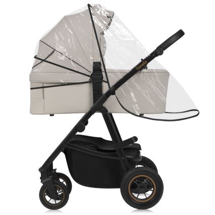 Lionelo - AMBER PLUS 3-in-1 Combination Stroller, Beige Sand