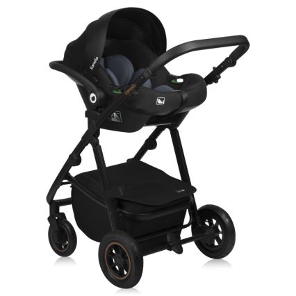 Lionelo - AMBER PLUS 3-in-1 Combination Stroller, Beige Sand