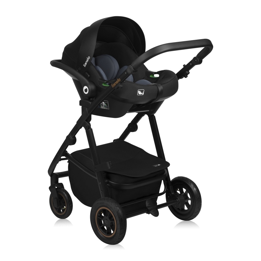 Lionelo - AMBER PLUS 3-in-1 Combination Stroller, Beige Sand