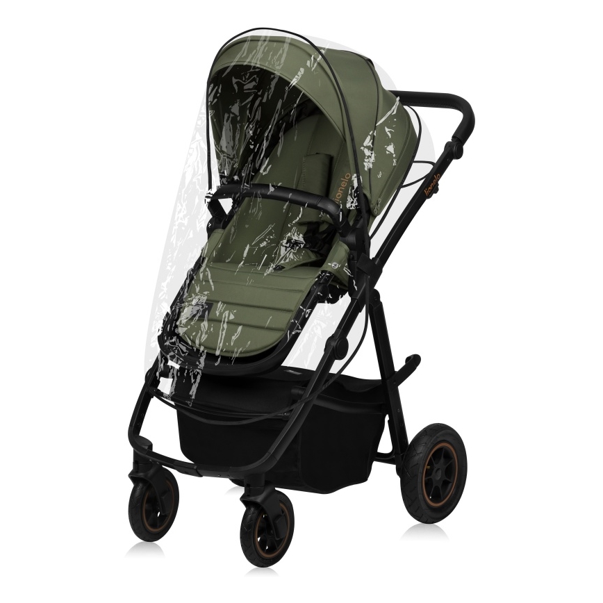 Lionelo - AMBER PLUS 3-in-1 Combination Stroller Green Forest