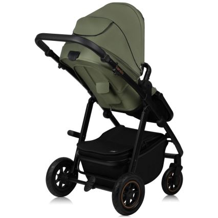 Lionelo - AMBER PLUS 3-in-1 Combination Stroller Green Forest