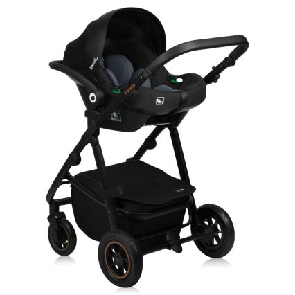 Lionelo - AMBER PLUS 3-in-1 travel system Green Forest