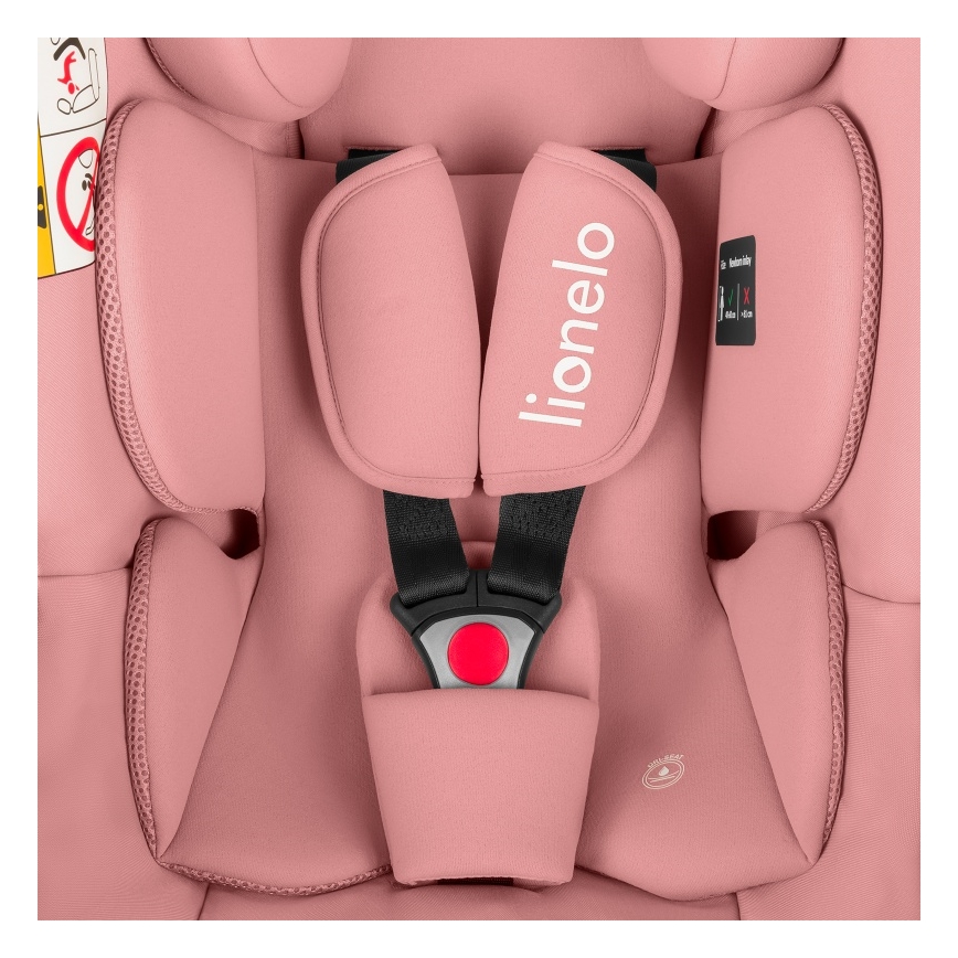 Lionelo - ASTRID i-Size Car Seat 40-87 cm Pink Coral