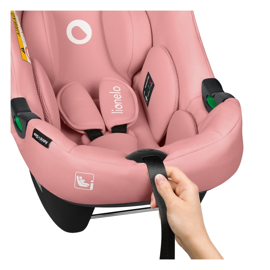 Lionelo - ASTRID i-Size Car Seat 40-87 cm Pink Coral