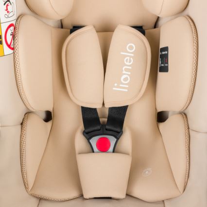 Lionelo - ASTRID SET i-Size Car Seat with Base, 40-87 cm, Beige Sand