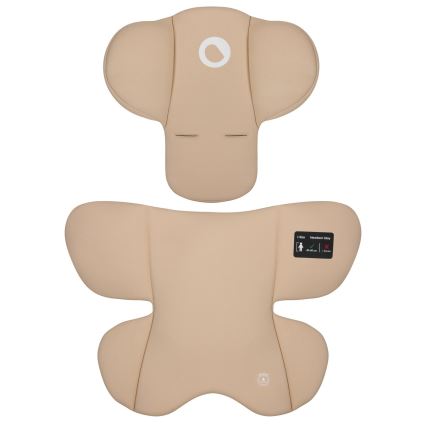 Lionelo - ASTRID SET Rotating i-Size Car Seat with Base, 40–87 cm, Beige Sand