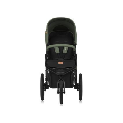 Lionelo - AZURA Sport Stroller Black/Green