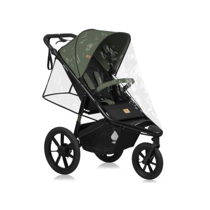 Lionelo - AZURA Sport Stroller Black/Green