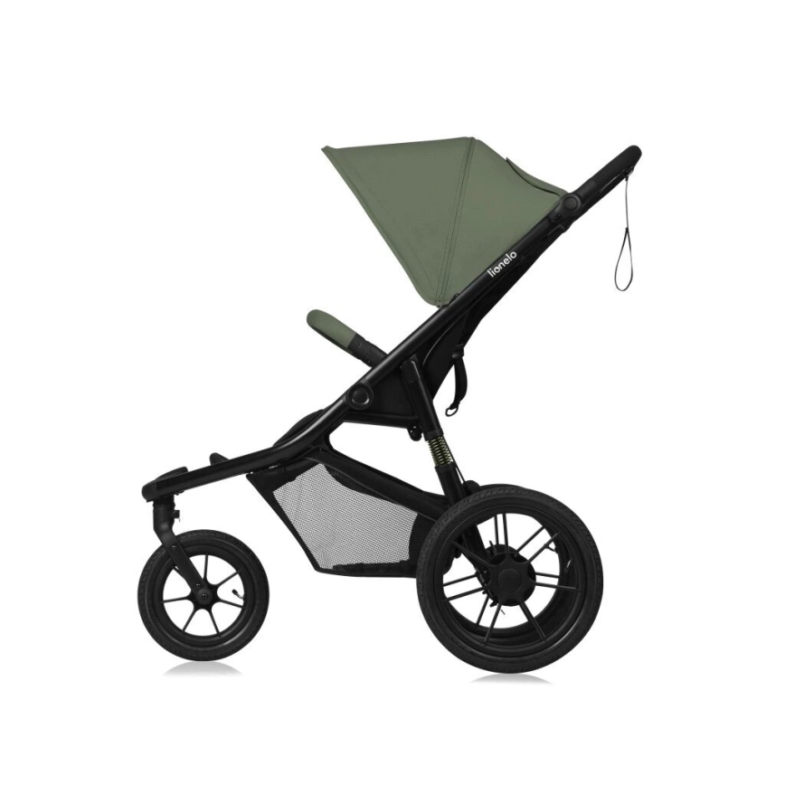Lionelo - AZURA Sport Stroller Black/Green