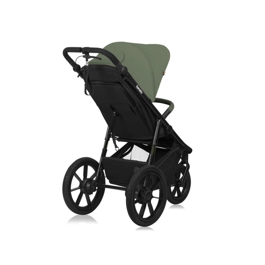 Lionelo - AZURA Sport Stroller Black/Green