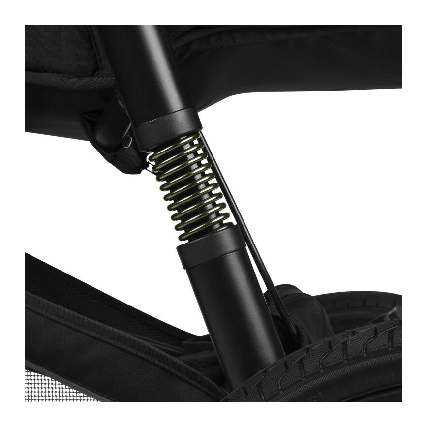 Lionelo - AZURA Sport Stroller Black/Green